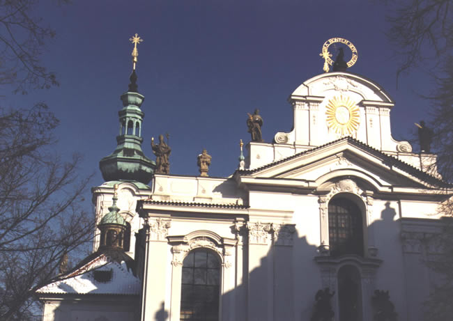 Strahovský klášter Premonstrátů v Praze